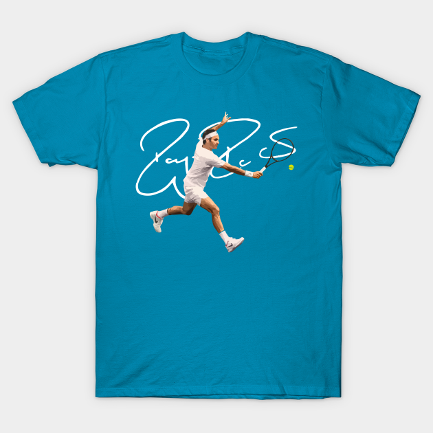 federer signed shirt